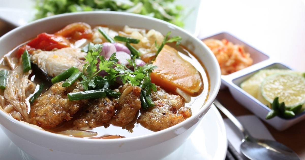 ẩm thực Quy Nhơn - Bún chả cá
